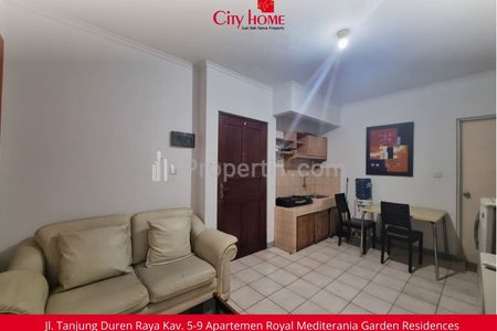 Sewa Apartemen Mediterania Garden Residences 1 Tanjung Duren Tipe 2 Bedroom Full Furnished
