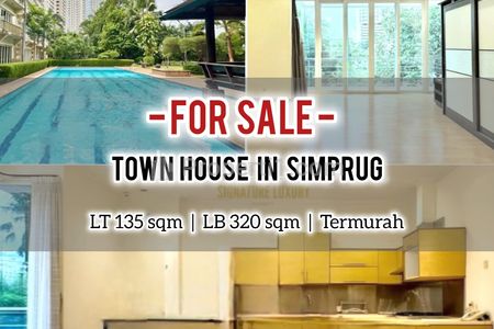 Jual Cepat Rumah Simprug Gallery residence Jakarta Selatan - 3 BR, LT 135 LB 320 di Bawah Harga Pasar, Direct Owner