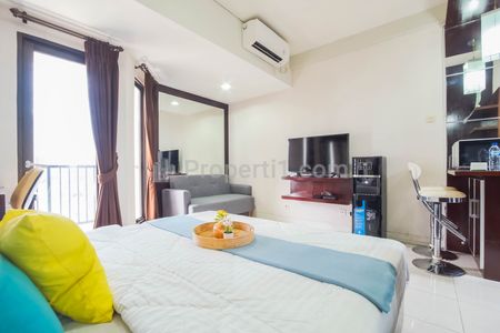 Sewa Apartemen Low Budget Full Furnished Tamansari Sudirman Type Studio - Siap Huni - Lokasi Dekat MRT, Sudirman, SCBD, Senayan, WTC