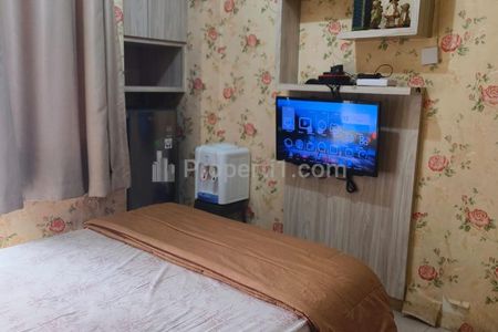 Sewa Apartemen Unit Studio Furnish Murah di Green Pramuka City 