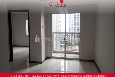 Dijual Apartemen Tipe 1 BR Unfurnished di Royal Mediterania Garden at Podomoro City