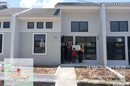 Dijual Rumah Subsidi Murah Minimalis di Cisoka, Tangerang