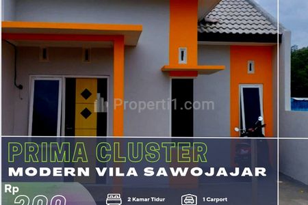 Dijual Rumah Villa Sawojajar Prima Cluster Malang