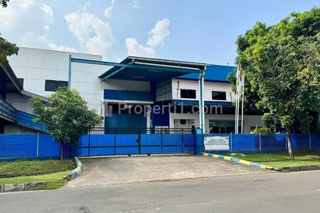 Jual Gudang HGB Ada Kantor dan Loading Dock di Kawasan Industri Jababeka Cikarang, Dekat Delta Silikon, KITIC, GIIC