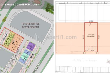 Dijual Kavling City Gate Summarecon Serpong – Kawasan Elite, Siap Bangun Usaha Anda!