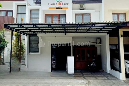 Disewakan Rumah Minimalis 2 Lantai, Siap Huni, di dalam Cluster Emerald Bintaro Sektor 9 Tangerang Selatan