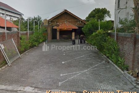 Dijual Ex Rumah Makan LT 328 m2 di Nol Jalan Raya Kedung Cowek Surabaya, Dekat Raya Kenjeran Cocok Buat Segala Usaha