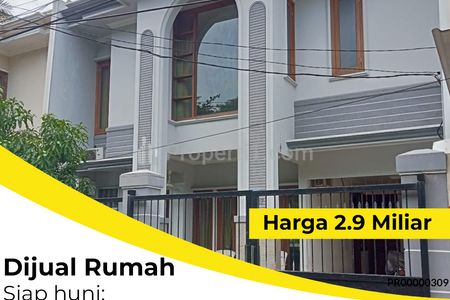 Dijual Rumah Babatan Pratama Wiyung Surabaya 2 Lantai Siap Huni