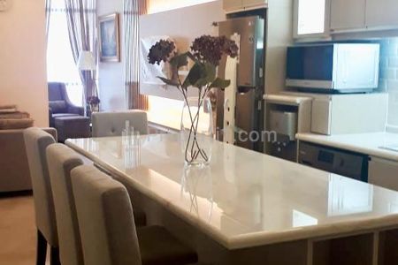 Disewakan Apartemen 3 BR Luas 64 m2 Furnish di Sudirman Suites, Jakarta Pusat 