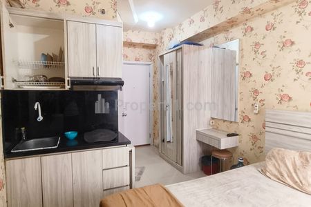 Disewakan Apartemen Strategis Murah Nyaman di Green Pramuka City - Studio Furnish