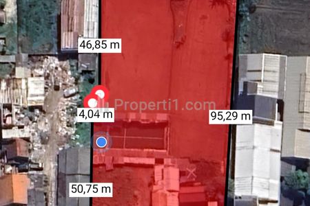 Jual Tanah Residensial Strategis di Jalan Cingised Bandung