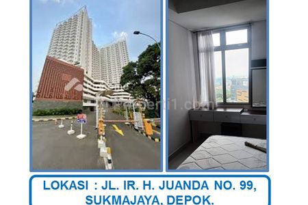 Jual Cepat Harga Spesial Apartemen Marrakech Suite 2 BR Full Furnished di Sukmajaya, Depok