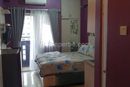 DiJual Apartemen Studio Full Furnish dengan Harga Murah di Green Pramuka City