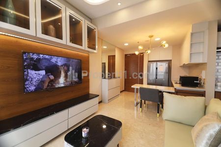 Sewa Apartemen Mewah di BSD City: Marigold Nava Park BSD Tipe 2+1 BR Fully Furnished