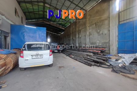 Disewakan Gudang Siap Huni di Jalan Kampung Bogor Setia Asih Bekasi