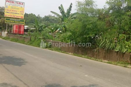 Jual Tanah Strategis di Jalan Raya Puspitek, Setu Tangerang
