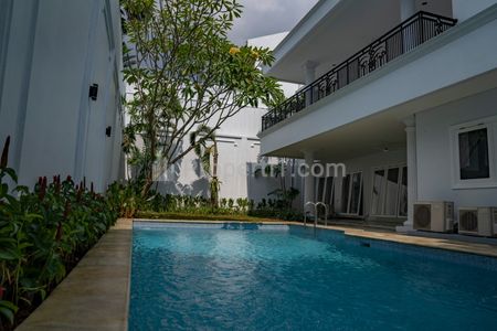 For Rent Spacious House in Hang Lekir, Kebayoran Baru, Jakarta Selatan - 5BR With Private Pool & Garden