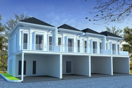 Dijual Rumah Baru American Modern di Rungkut Harapan Surabaya Timur