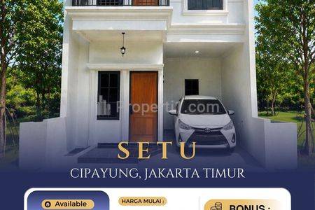 Dijual Rumah 2 Lantai Siap Huni di Cipayung, Jakarta Timur Dekat Mabes TNI