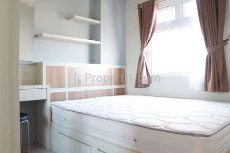 Dijual Apartemen Hunian Green Pramuka City 2 BR Furnish dengan Harga Terjangkau Strategis dan Fasilitas Oke