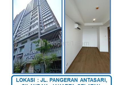 Jual Cepat Harga Spesial Apartemen Antasari Place 1 BR Unfurnished di Cilandak, Jakarta Selatan