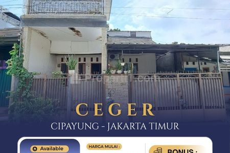 Dijual Rumah Secondary Nyaman Bebas Banjir di Ceger, Cipayung, Jakarta Timur