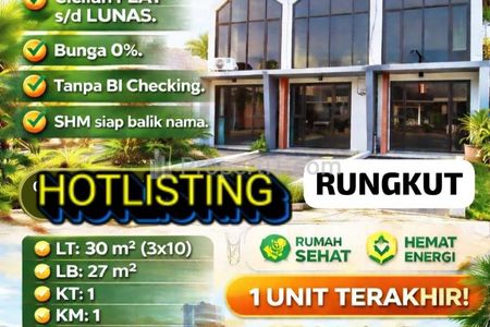 Dijual Rumah 2 Lantai Gunung Anyar Rungkut Surabaya 300 Jutaan