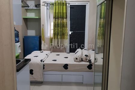 Dijual Apartemen Hunian di Green Pramuka City Tipe Studio Furnish, Modern Aman dan Nyaman