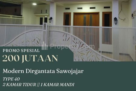 Dijual Rumah Dirgantara Sawojajar Prima Cluster Malang 325 Juta