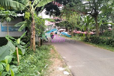 Dijual Tanah Lokasi Bagus di Pamegarsari Parung Bogor Cocok untuk Gudang, Pabrik, Perumahan, dll
