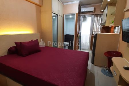 Disewakan Apartemen Hunian di Green Pramuka City - Studio Furnish - Semua Ada di Sini