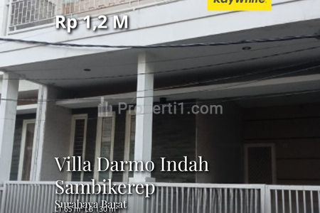 Dijual Rumah Semi Furnish Villa Darmo Indah Sambikerep Surabaya Barat
