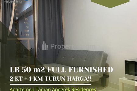 Jual Apartemen 2+1 BR Taman Anggrek Residences – Furnished & Ready to Move-In! 💎