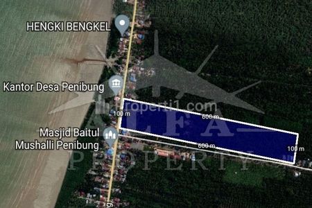 Jual Tanah Luas SHM Dekat Pelabuhan Internasional