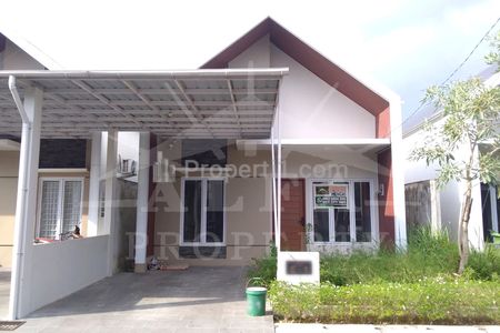 Jual Cepat Rumah Cluster Bangunan Tunggal Baru Siap Huni