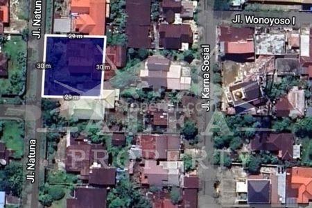 Jual Murah Tanah Luas Plus Rumah Tengah Kota Mudah Akses