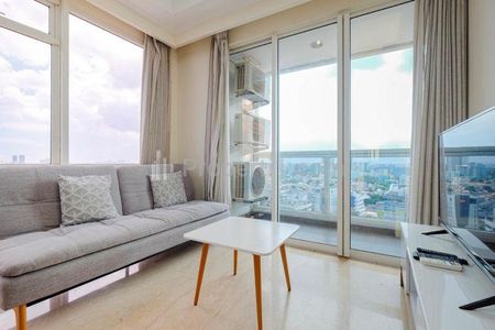 Jual BU Apartemen Menteng Park 2BR Fully Furnish Murah di Bawah Harga NJOP