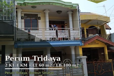 Dijual Rumah Tinggal 2 Lantai di Perum Tridaya Tambun Bekasi, Harga Pasaran 780 JT JUAL HANYA 650 JT Sangat Murah dan Strategis NEGO SIKAT !!