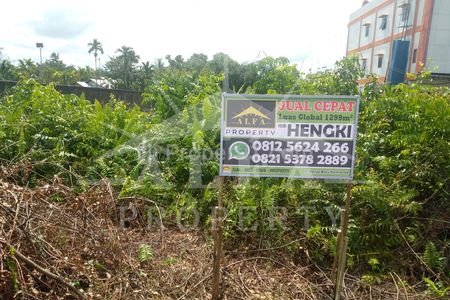 Jual Cepat Tanah, Investasi Menguntungkan Cocok Bangun Kantor/Gudang/Showroom di Jalan Arteri Supadio, Pontianak