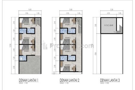 Dijual Rumah Kost On Progress di Rungkut Menanggal, Surabaya Timur