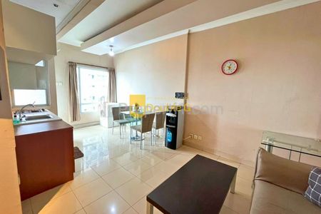 Rent Sudirman Park Apartment, Central Jakarta - 1 Bedroom Fully Furnished, Near London School, Citywalk Sudirman, and MRT Station