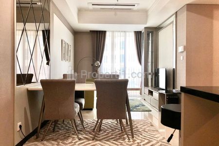 Disewakan Apartment with Very Good Condition Full Modern Furnished at Casa Grande Residence Phase 2 Type 2BR - Strategic Location in South Jakarta