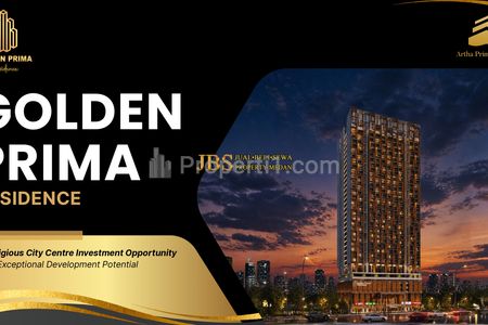 Sale, New Hot Project! Luxury Apartment Golden Prima Residence Medan Lokasi Strategis
