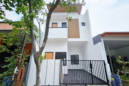 Dijual Rumah Modern Minimalis Siap Huni Lokasi Strategis Area Bebas Banjir di Cluster Cendrawasih Pondok Ungu Permai Bekasi