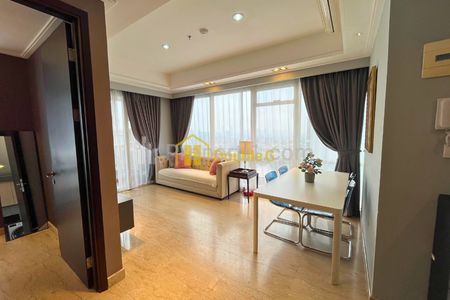 For Rent Apartemen Menteng Park Tower Emerald (Private Lift) - 2 Bedrooms Full Furnished, Dekat TIM, RSCM, Bunda Hospital, dan Kampus UI Salemba