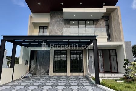 Dijual Rumah Baru Semi Furnish Pakuwon City Surabaya Timur SHM Material Premium REV.A647