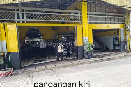 Dijual Tempat Usaha Ex Bengkel Aktif dengan Lokasi Strategis Traffic Ramai di Rawamangun Jakarta Timur