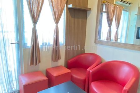 Disewakan Apartment Green Pramuka City Murah Unit Orchid 2 BR Furnish di Atas Mall