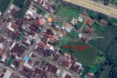 Dijual Tanah di Kota Lawang, Malang, Jawa Timur