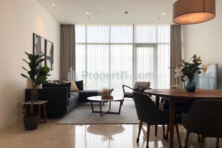 For Lease Luxurious Apartment at Verde Two Type 2+1 BR (Ensuite) Full Furnished - Strategic Location in South Jakarta